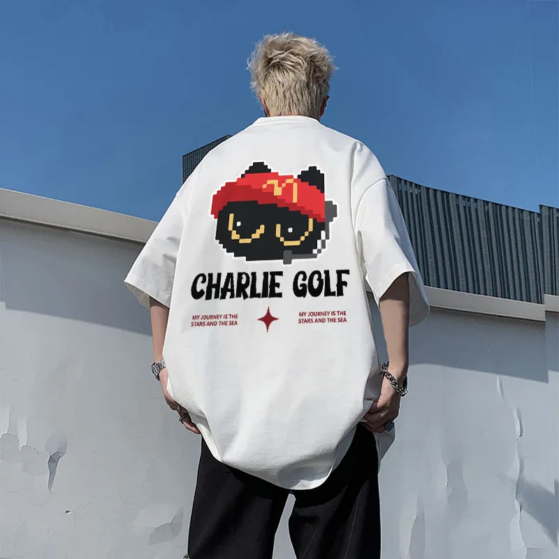 CHARLIE GOLF T Shirts Unisex-5