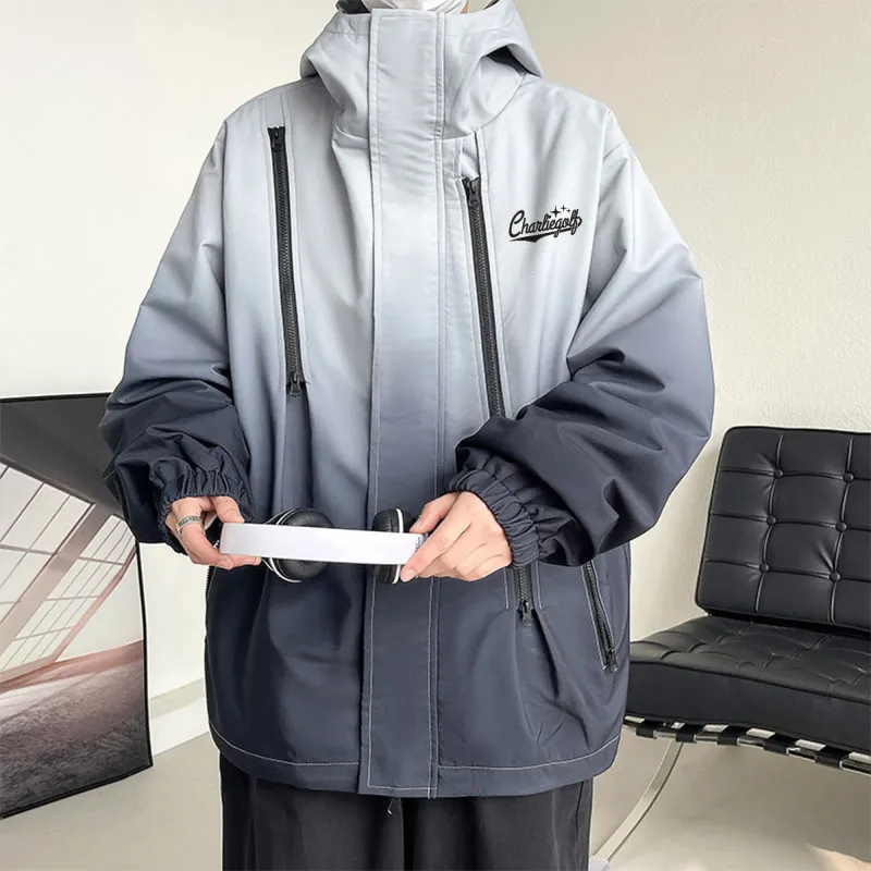 CHARLIE GOLF Windbreaker Jacket Unisex-3