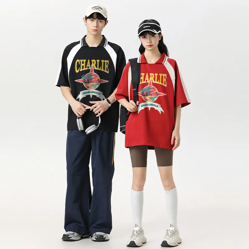 CHARLIE GOLF Polo Shirts Unisex-10