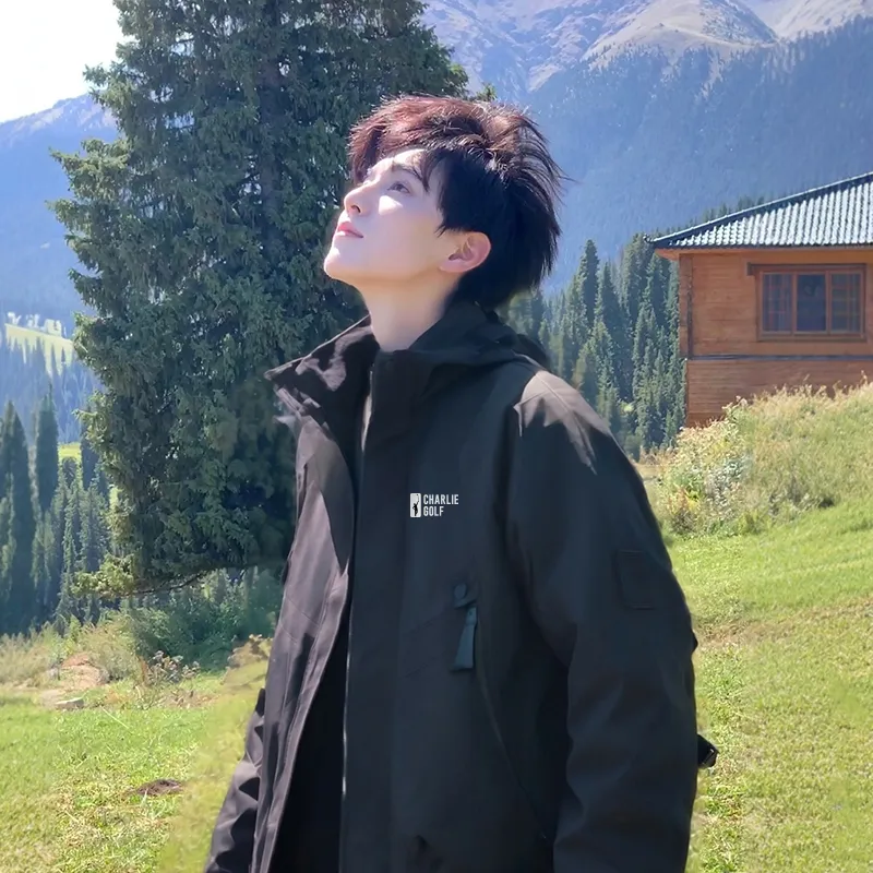 CHARLIE GOLF Windbreaker Jacket Unisex-2