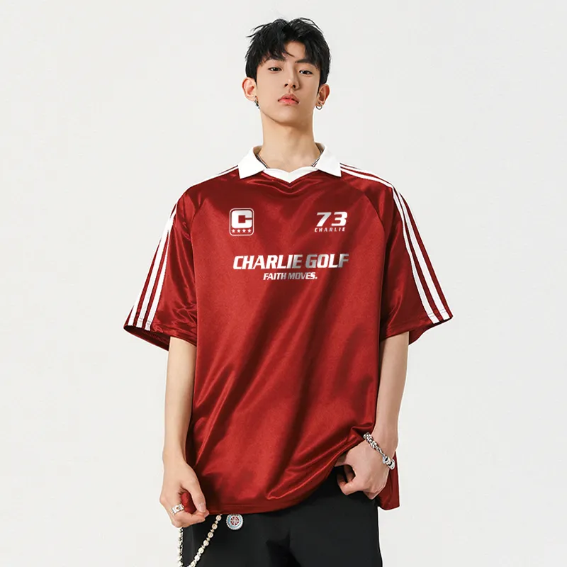 CHARLIE GOLF Polo Shirts Unisex-15
