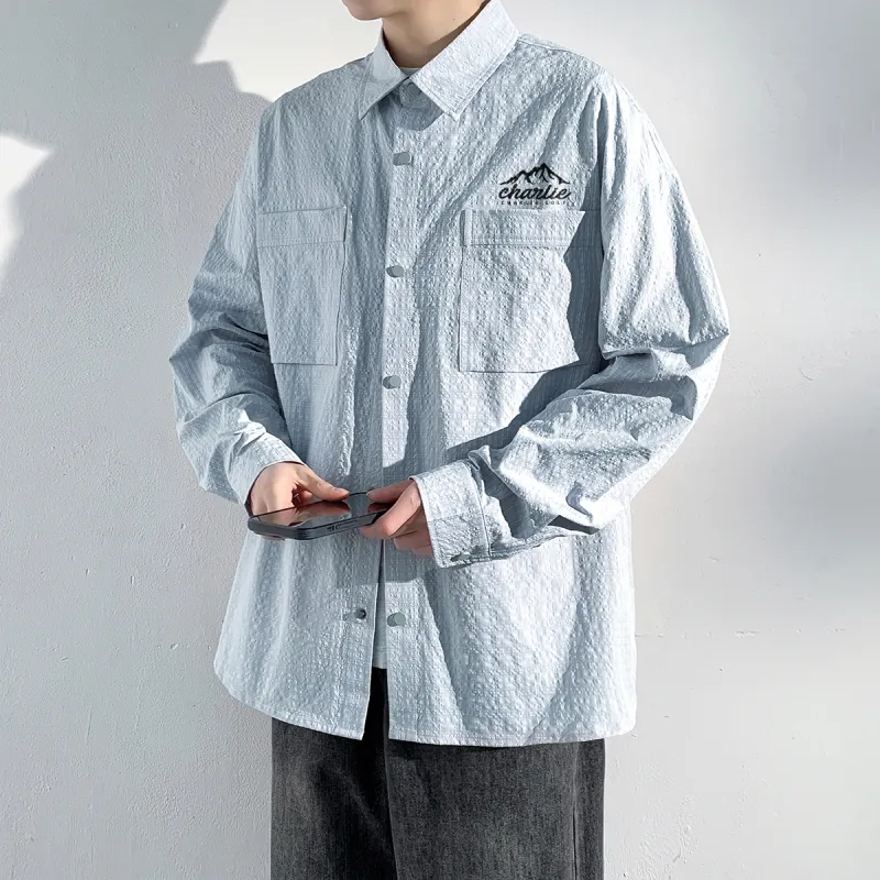 CHARLIE GOLF Jackets Coats Unisex Cream White-8