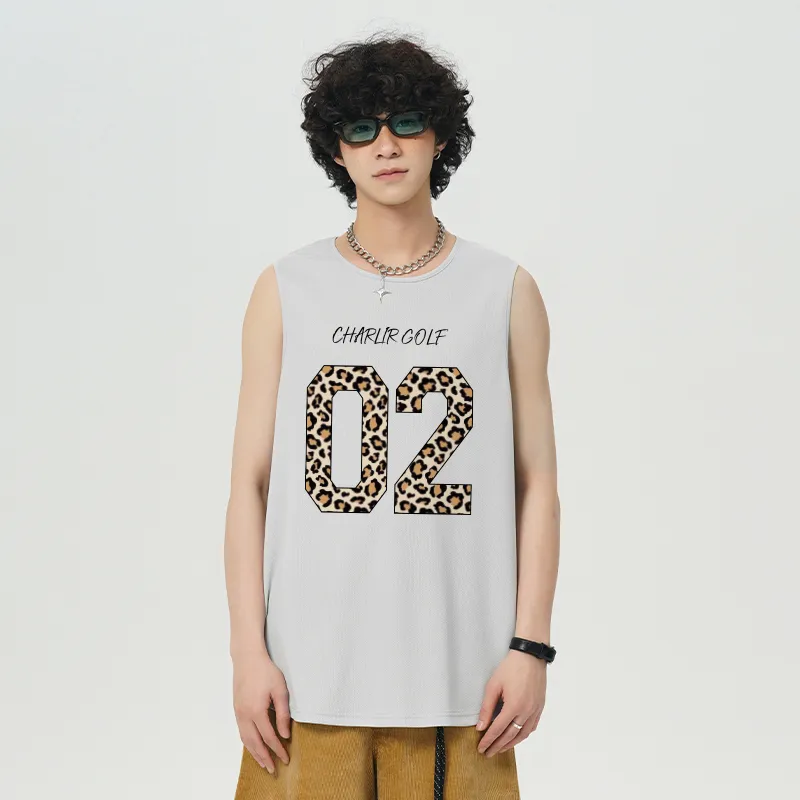 CHARLIE GOLF Basketball Jersey Unisex-4