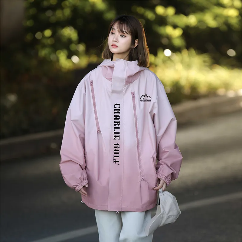 CHARLIE GOLF Windbreaker Jacket Unisex-7