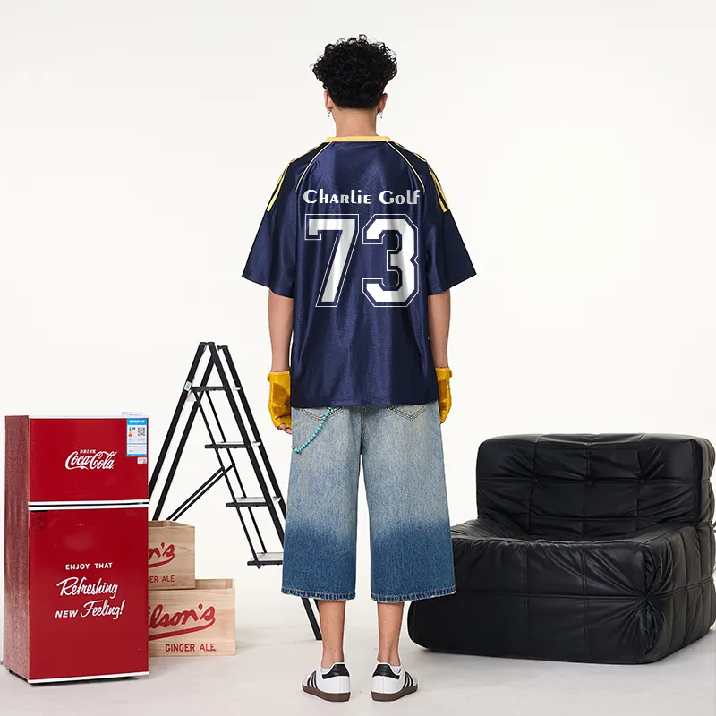 CHARLIE GOLF Basketball Jersey Unisex-4