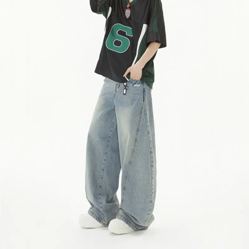 CHARLIE GOLF Jeans Unisex Denim Blue-3