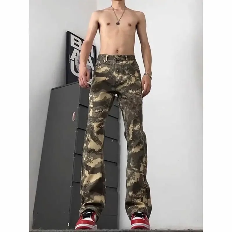 CHARLIE GOLF Jeans Unisex Camouflage-4