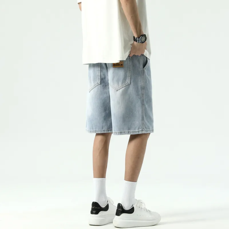 CHARLIE GOLF Denim Shorts Unisex-11