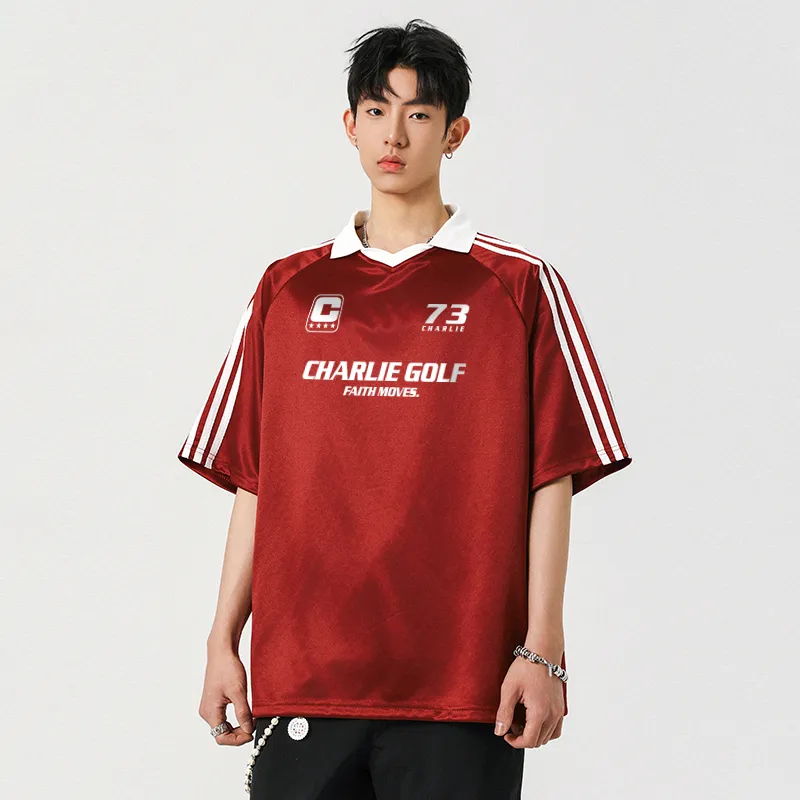 CHARLIE GOLF Polo Shirts Unisex-14