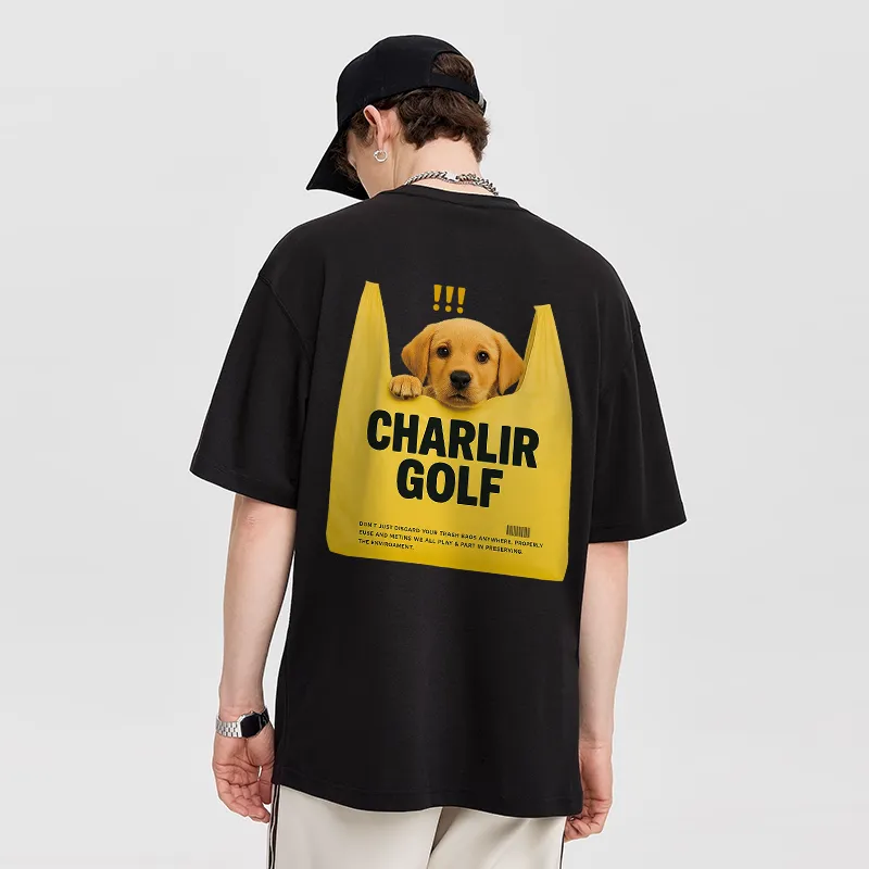 CHARLIE GOLF T Shirts Unisex-3
