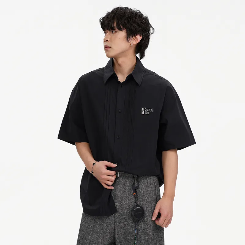CHARLIE GOLF Short Sleeved Shirt Unisex-3