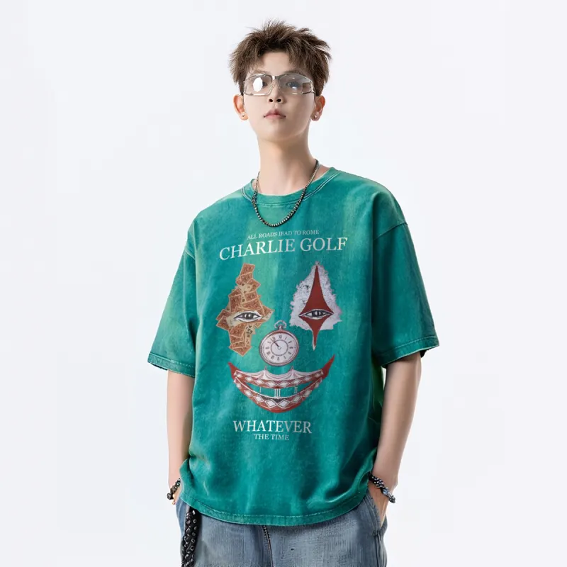 CHARLIE GOLF T Shirts Unisex-4