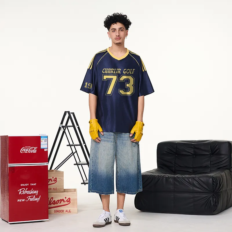 CHARLIE GOLF Basketball Jersey Unisex-2