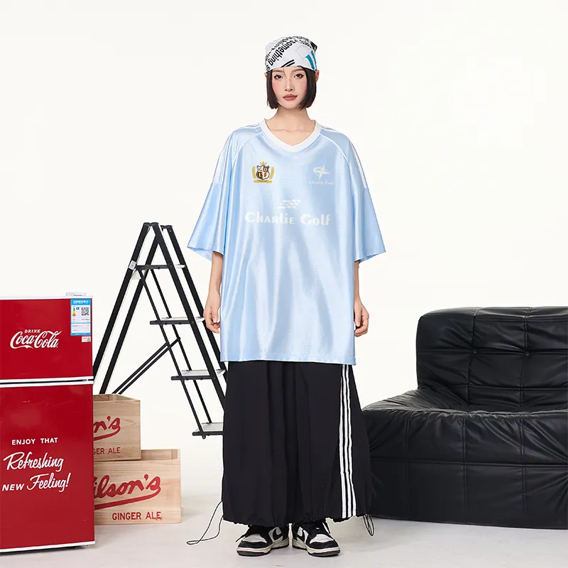 CHARLIE GOLF Basketball Jersey Unisex-17