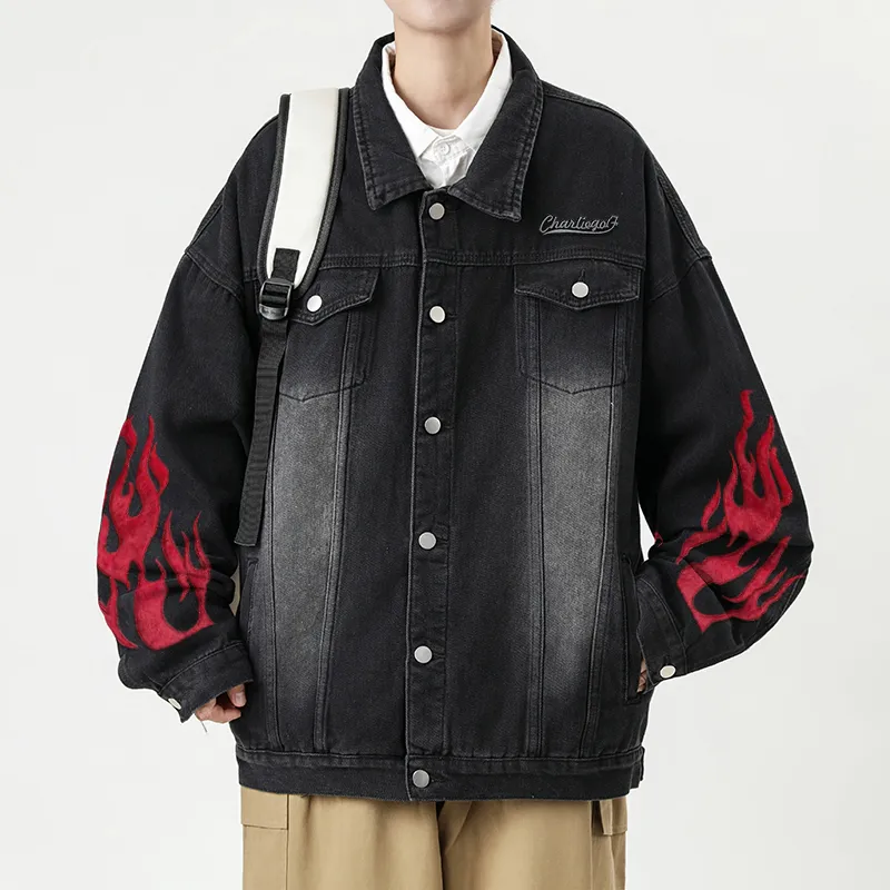 CHARLIE GOLF Denim Jacket Unisex-2