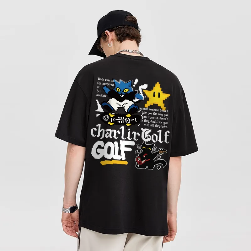 CHARLIE GOLF T Shirts Unisex-3