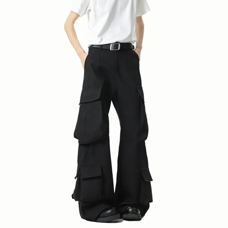 CHARLIE GOLF Cargo Pants Unisex Black-4