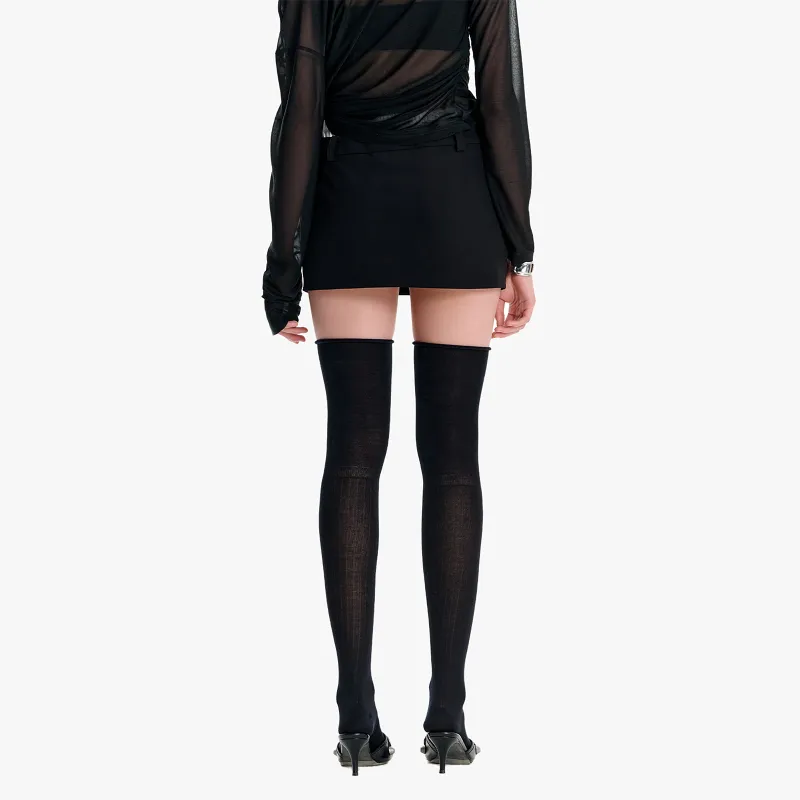 IMXS New Horse Run Collection Casual Short Skirts Women's Black-4