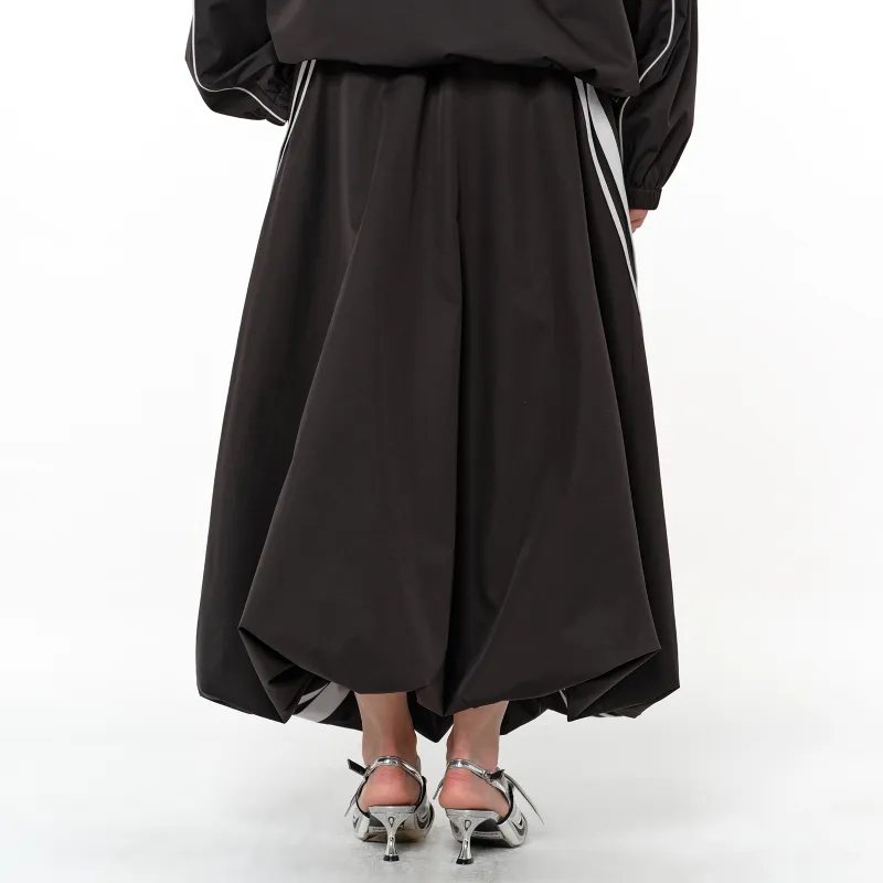 IMXS Urban Hunting Series Casual Long Skirt Women's Black-3