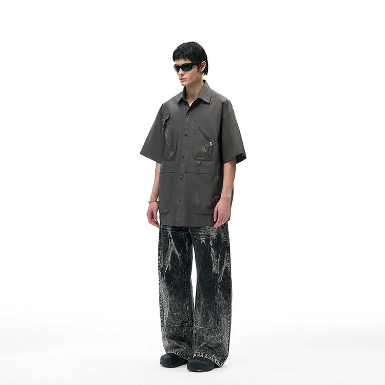 IMXS Shirts Men Gray-5