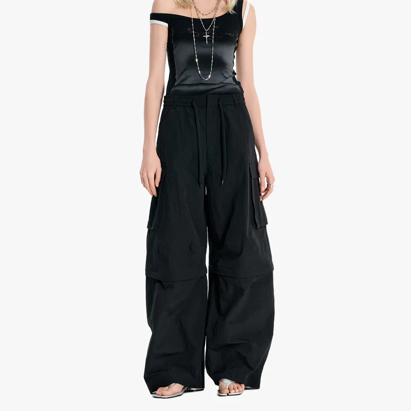 IMXS New Horse Run Collection Casual Pants Unisex Black-3