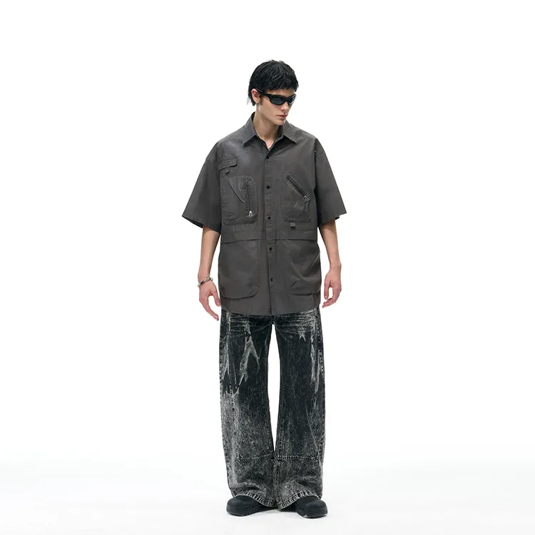 IMXS Shirts Men Gray-4
