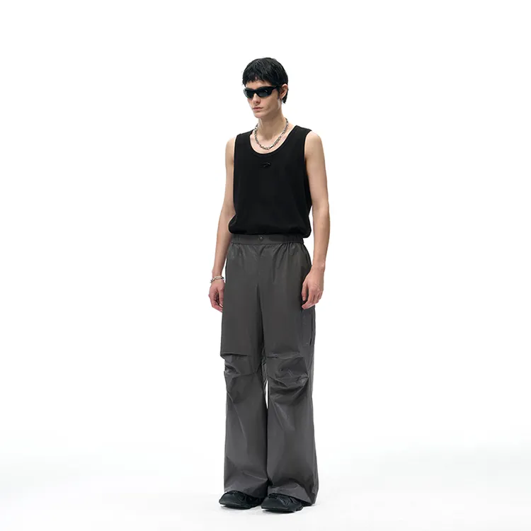 IMXS Casual Pants Unisex Smoke Gray-5