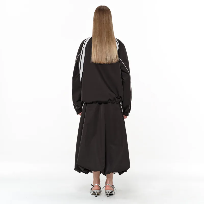 IMXS Urban Hunting Series Casual Long Skirt Women's Black-2