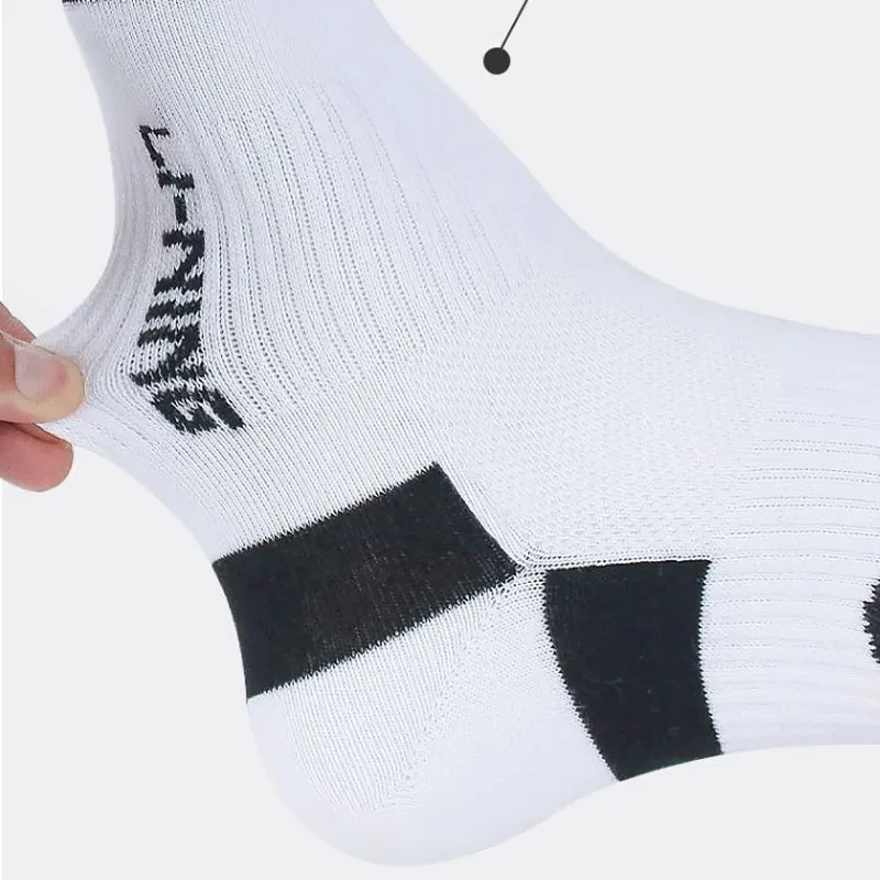 LiNing Mid Calf Socks Unisex 3 Pack-3