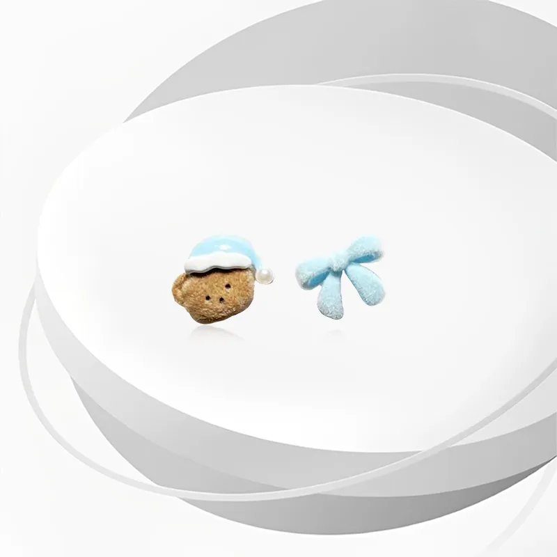 WANLIACC Alloy Stud Earrings Women's-1