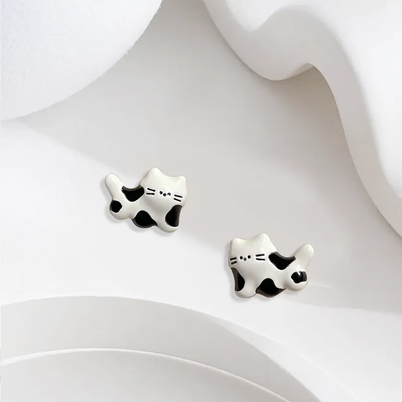 WANLIACC Alloy Stud Earrings Women's-1