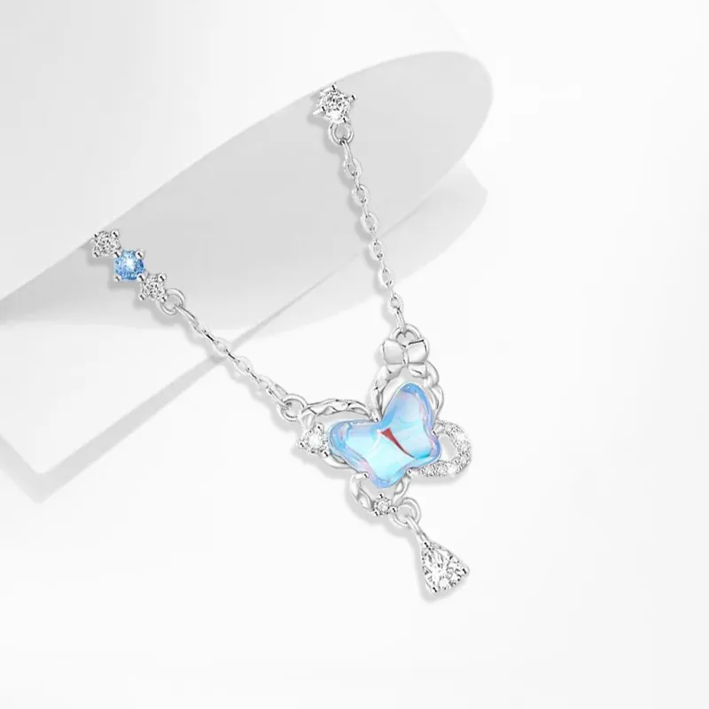WANLIACC S925 Silver Necklaces Women's-1