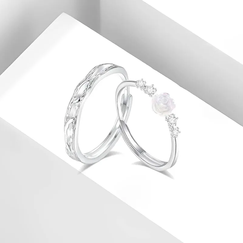 WANLIACC S999 Fine Silver Rings Unisex-2