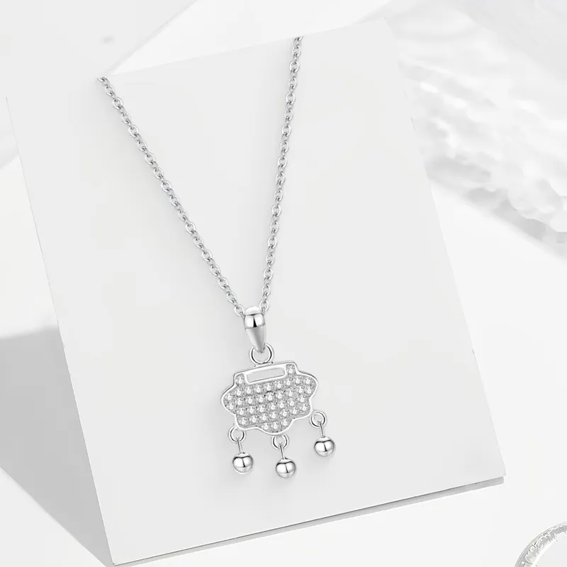 WANLIACC S999 Fine Silver Necklaces Women's-1
