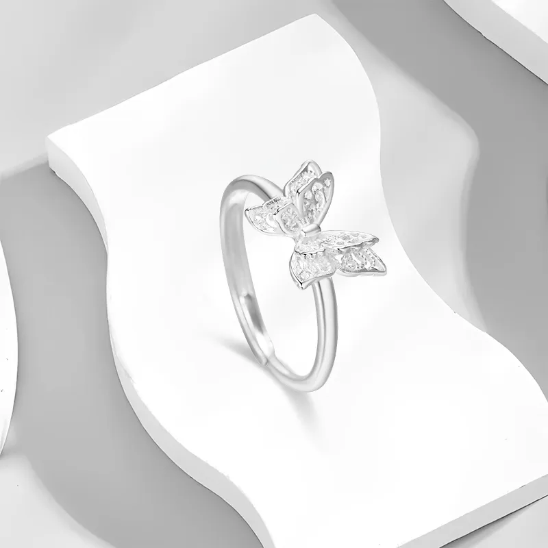 WANLIACC S999 Fine Silver Rings Women's-1