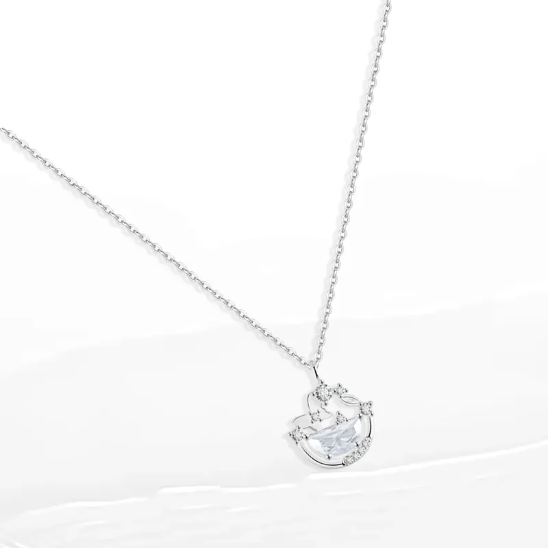 WANLIACC S999 Fine Silver Necklaces Women's-2
