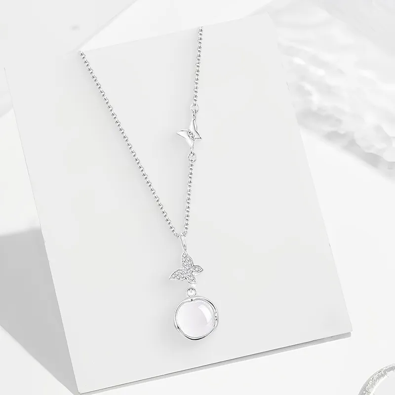 WANLIACC S925 Silver Necklaces Women's-1