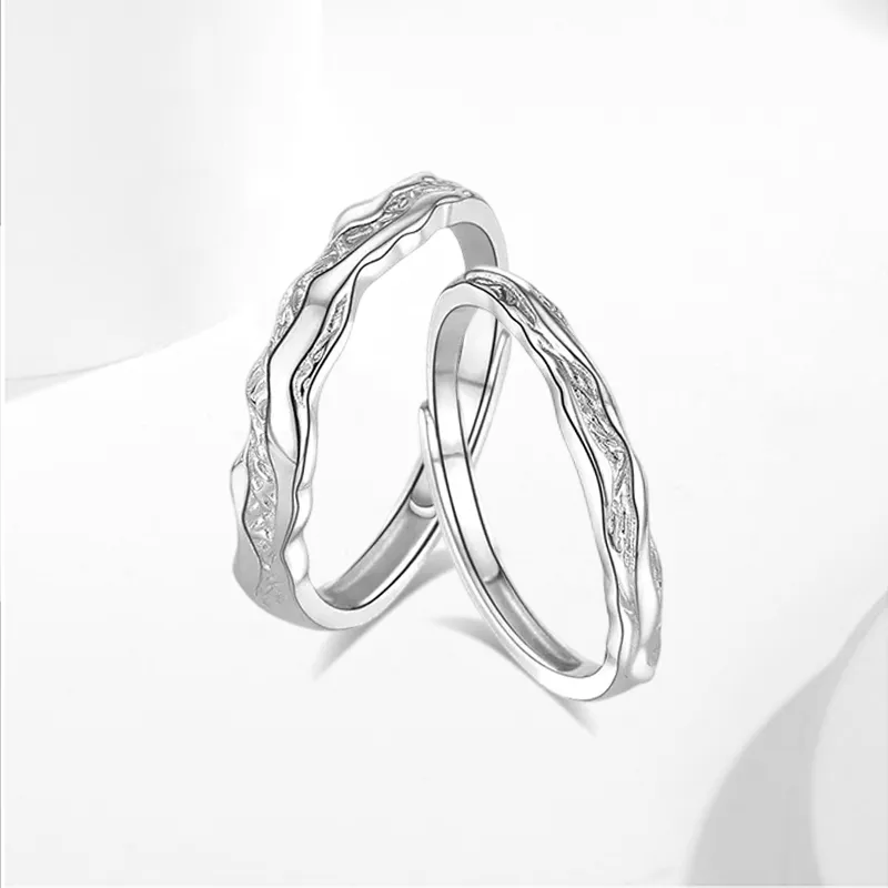 WANLIACC S999 Fine Silver Rings Unisex-1