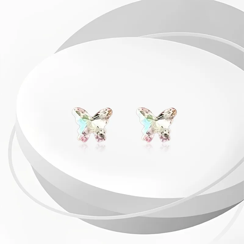 WANLIACC Alloy Stud Earrings Women's-2