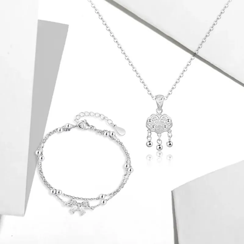 WANLIACC Alloy Necklaces Women's-4