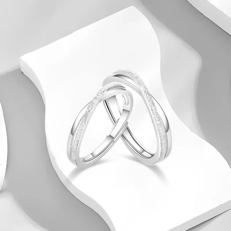 WANLIACC S999 Fine Silver Rings Unisex-1
