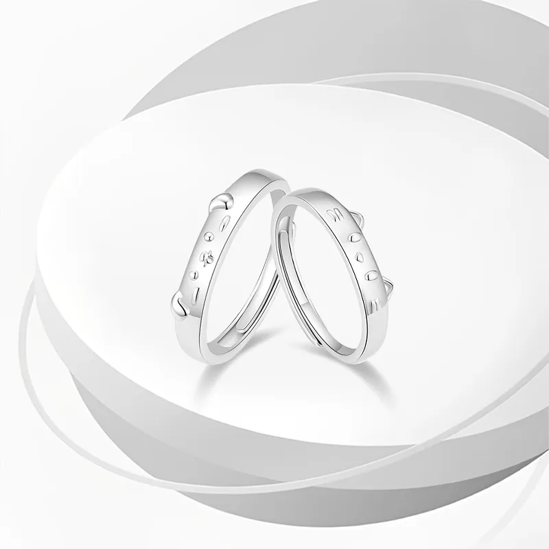 WANLIACC S999 Fine Silver Rings Unisex-1