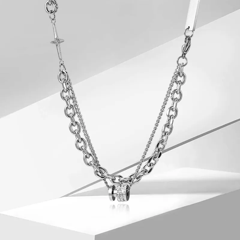 WANLIACC Alloy Necklaces Unisex-1