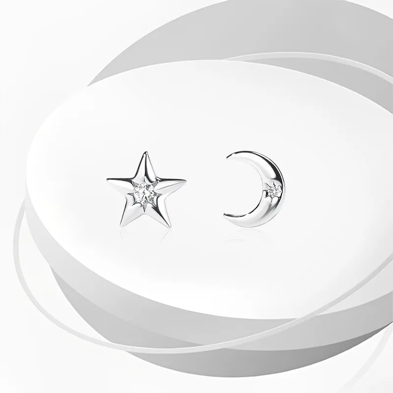 ZWU 999 Fine Silver Stud Earrings Unisex-7