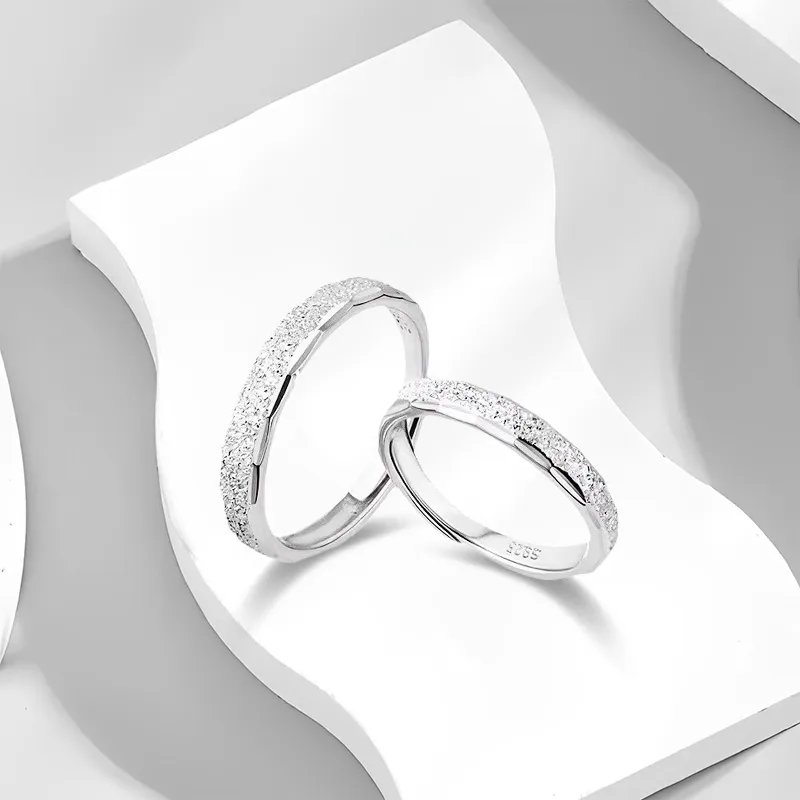 WANLIACC S999 Fine Silver Rings Unisex-2