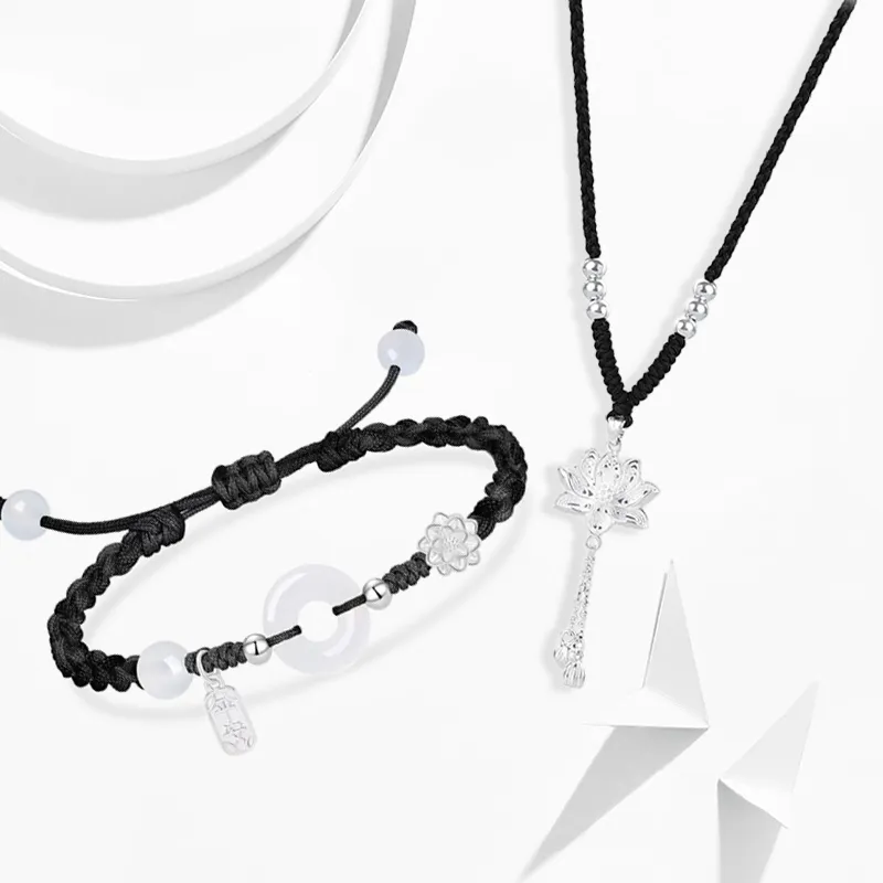 WANLIACC S999 Fine Silver Necklaces Women's-1