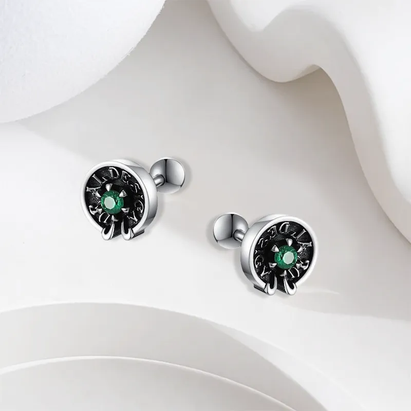 WANLIACC Alloy Stud Earrings Unisex-3