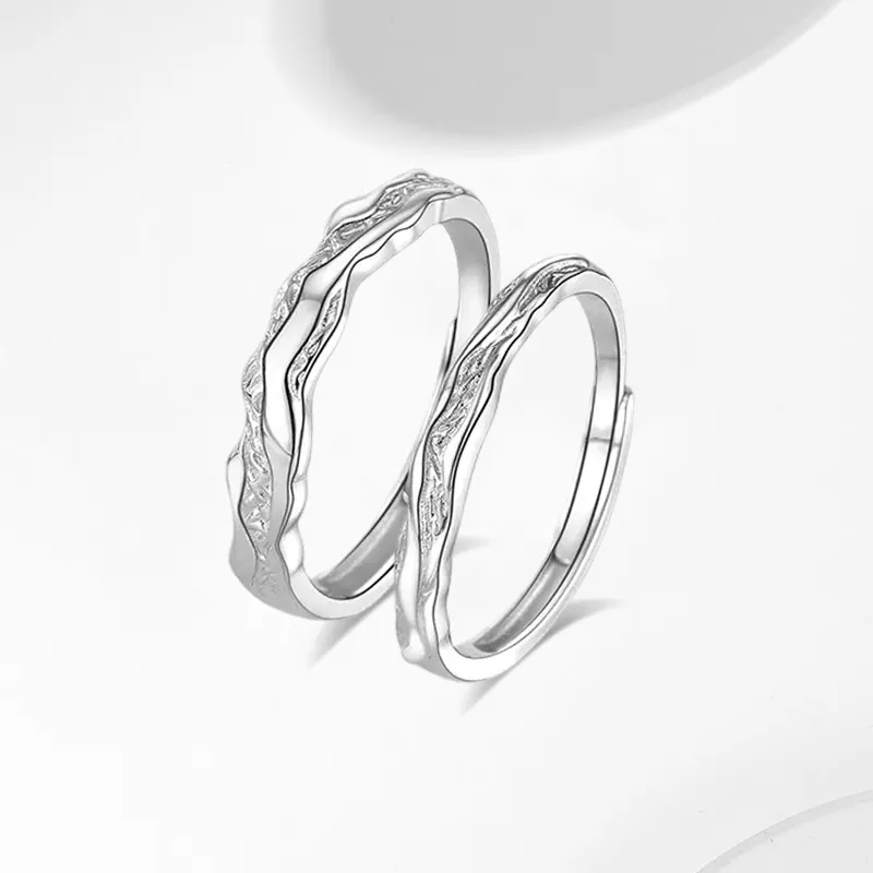 WANLIACC S999 Fine Silver Rings Unisex-2
