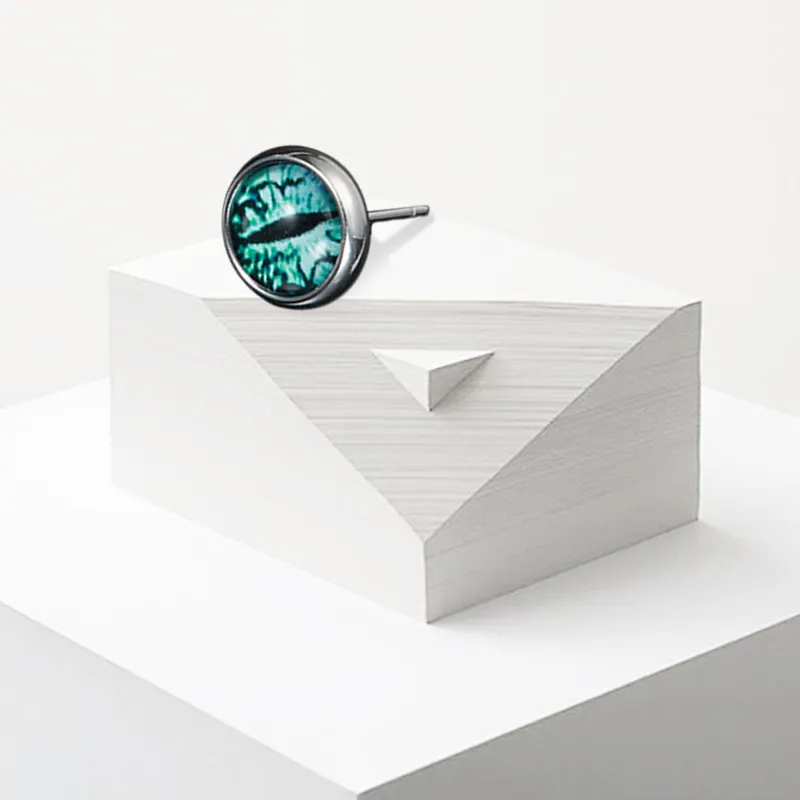 WANLIACC Alloy Stud Earrings Unisex-2