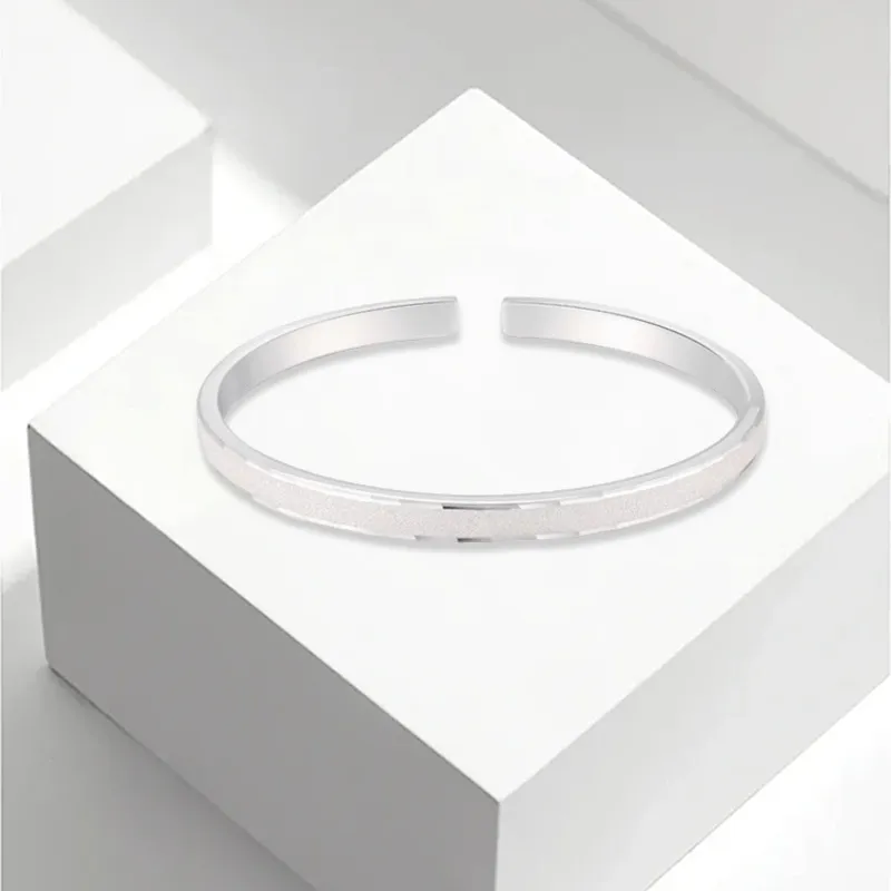 WANLIACC S999 Fine Silver Sterling Silver Bracelets Unisex-1